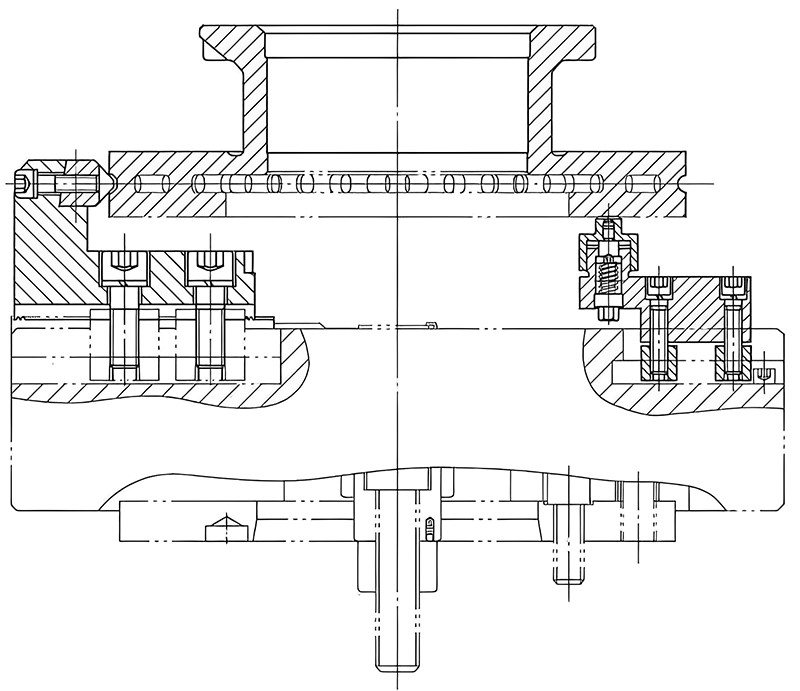 圖8 剎車盤夾具 圖8 剎車盤夾具